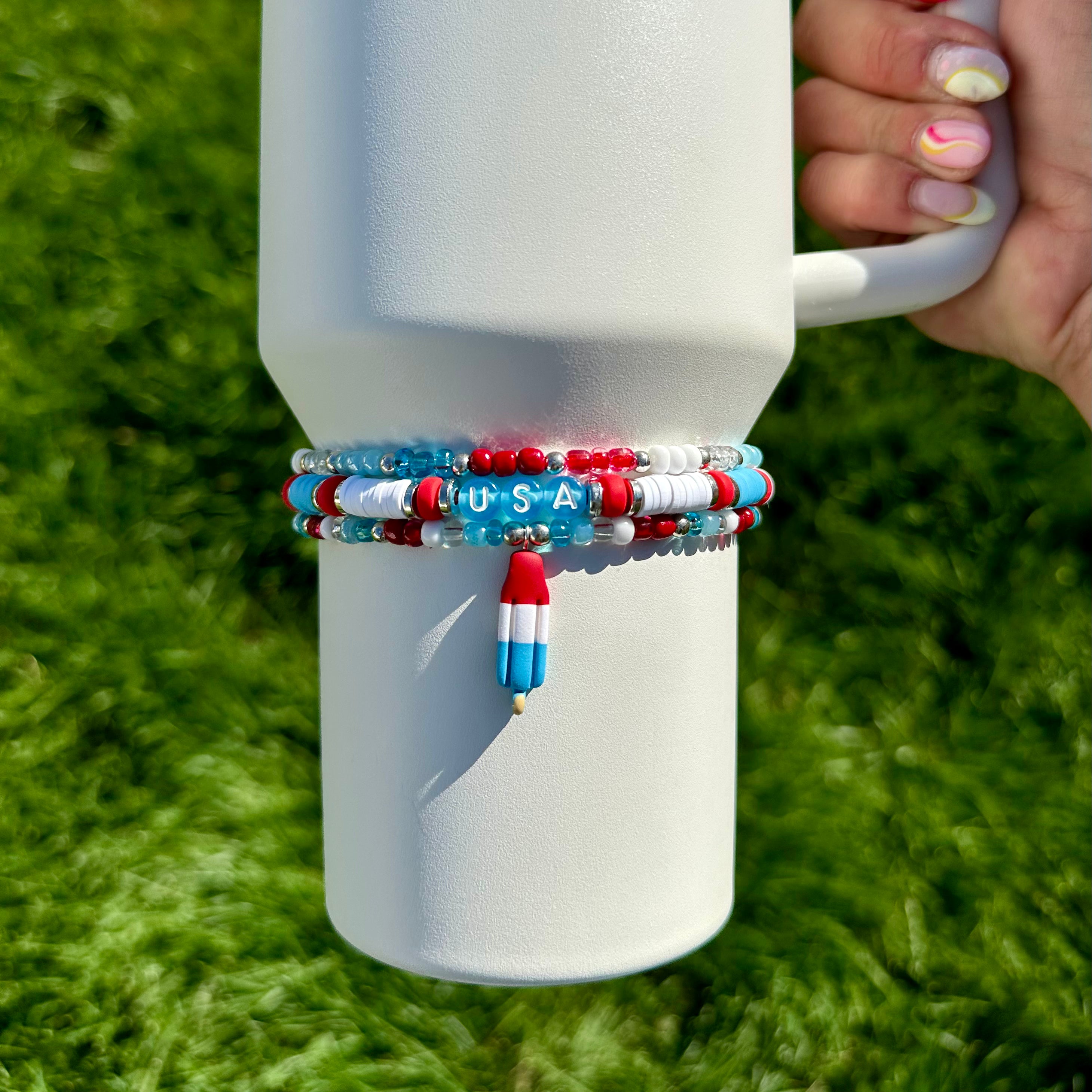 Rocket Pop Boot Bracelet Stack Desert Daisies Jewelry Co